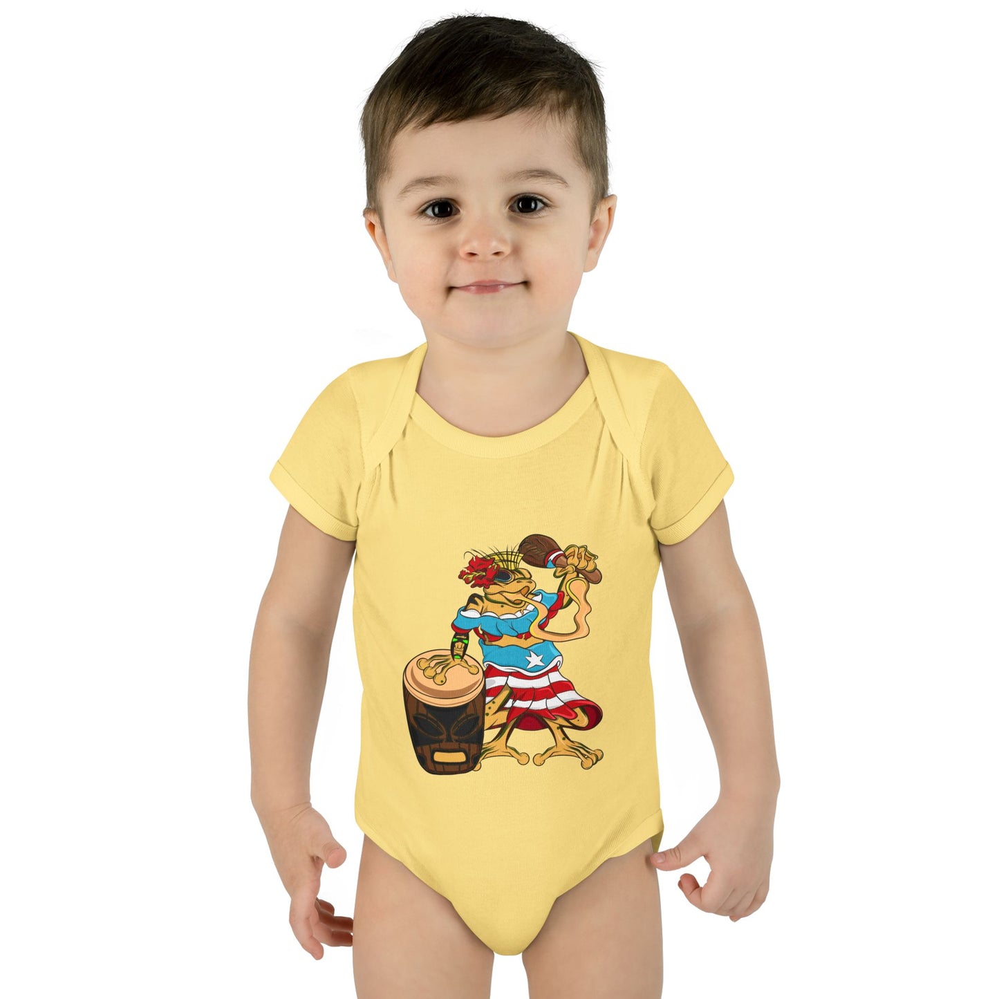 Infant Bodysuit - Puerto Rican Isabela Coqui