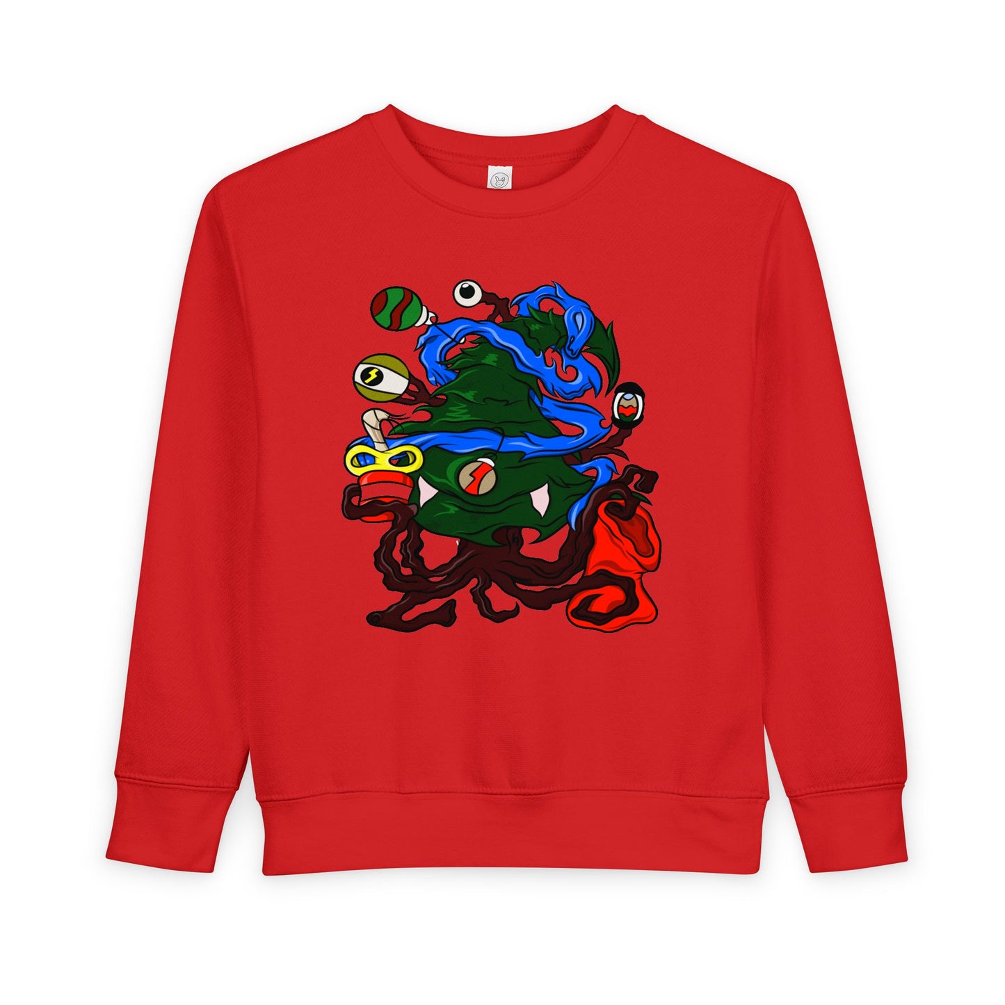 Toddler Sweatshirt - Christmas Tree Boss