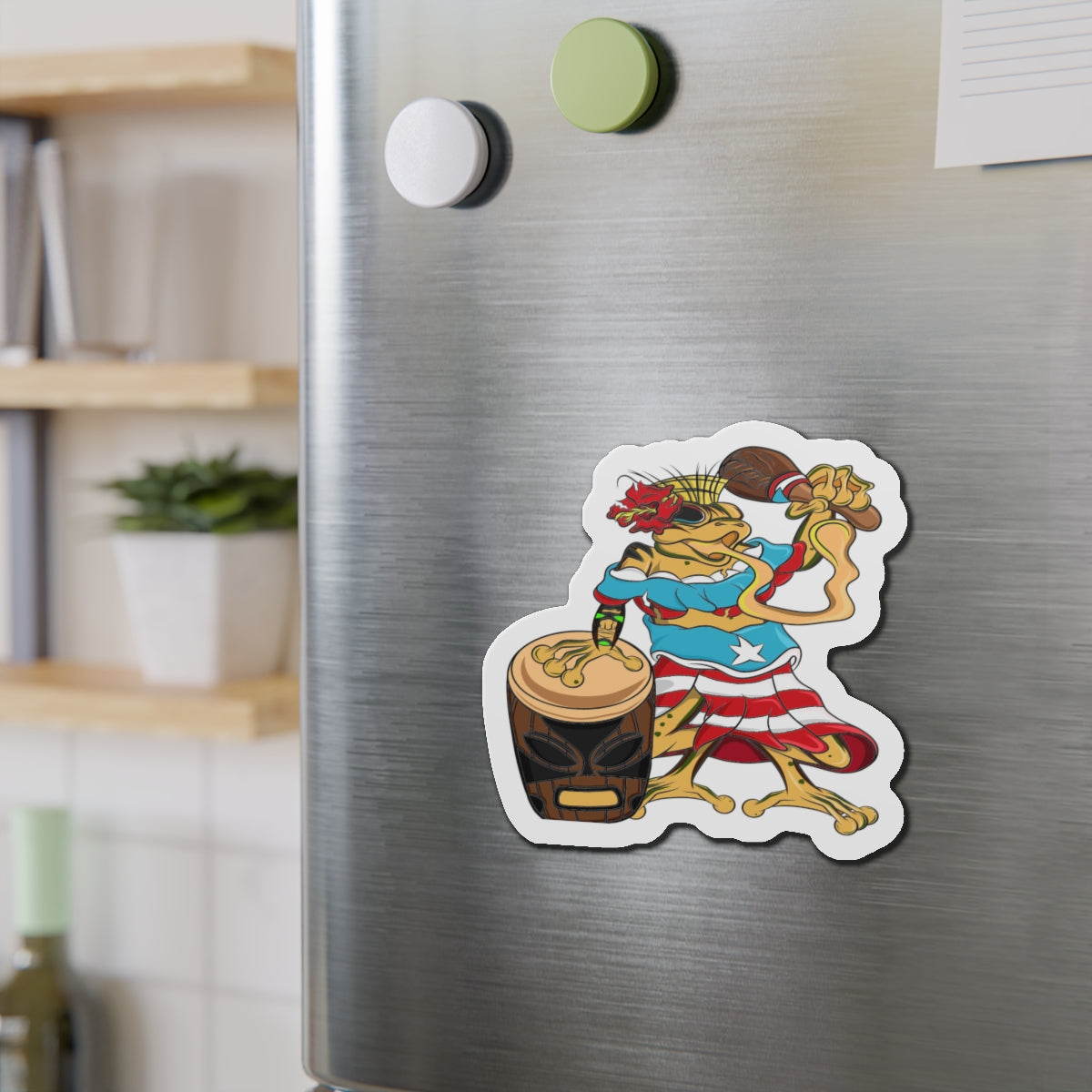 Die-Cut Magnets - Puerto Rican Isabela Coqui