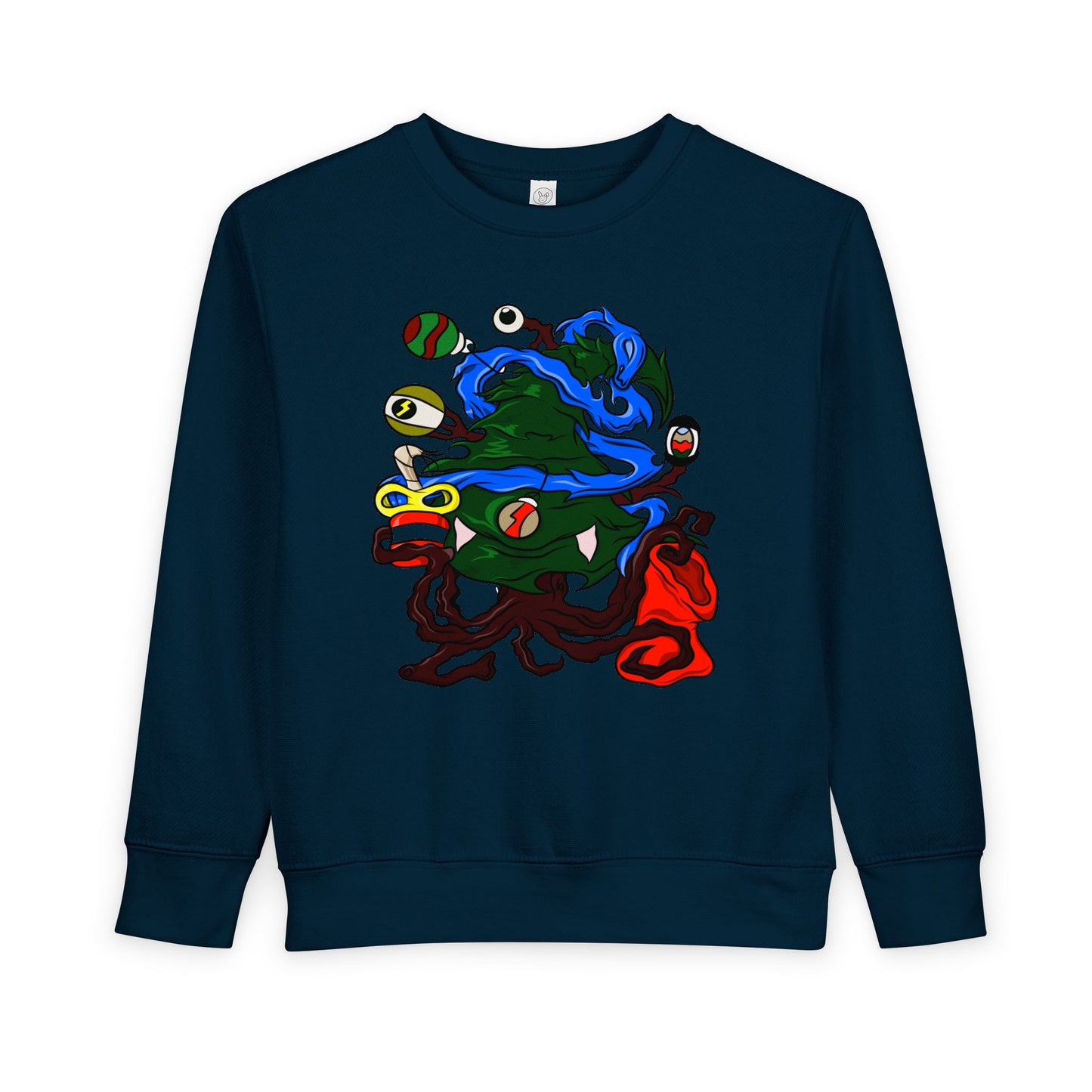 Toddler Sweatshirt - Christmas Tree Boss