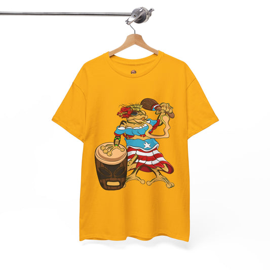 Unisex Heavy Cotton Tee - Puerto Rican Isabela Coqui