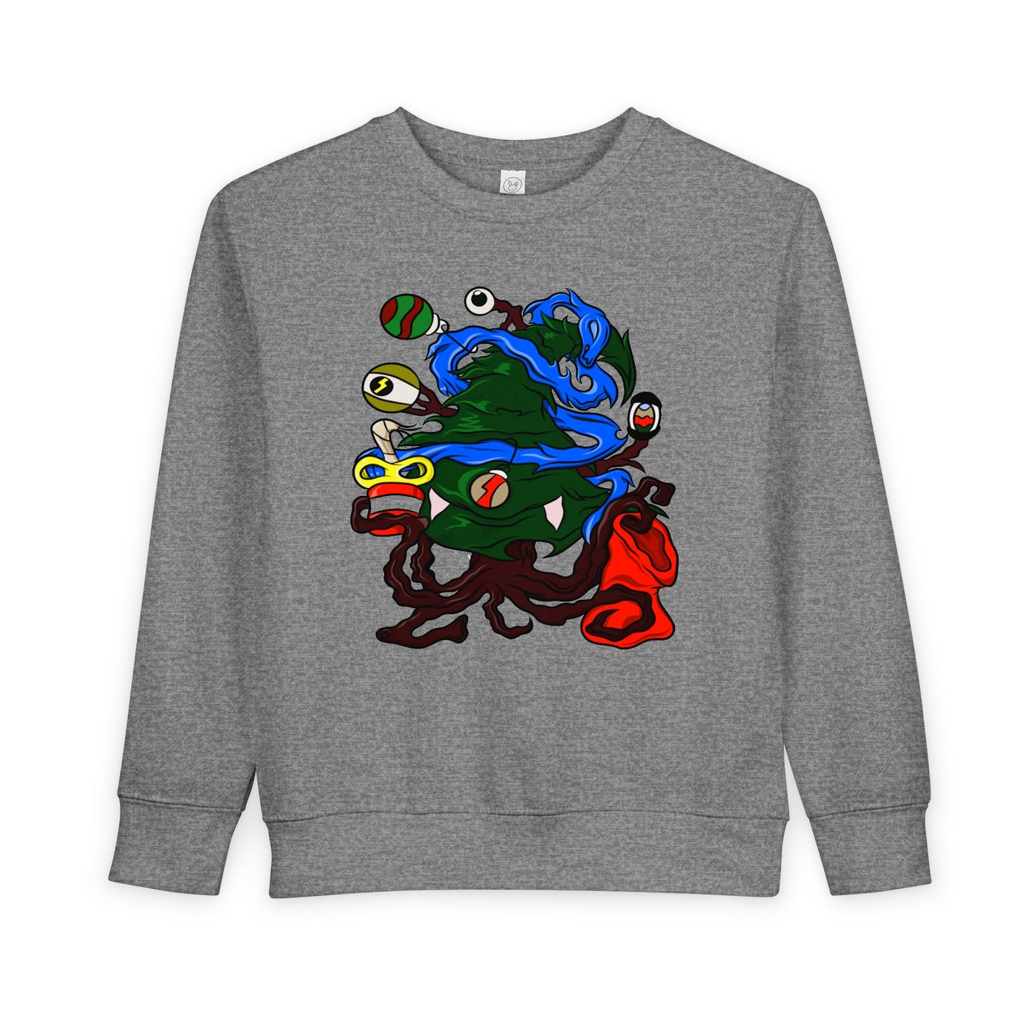 Toddler Sweatshirt - Christmas Tree Boss