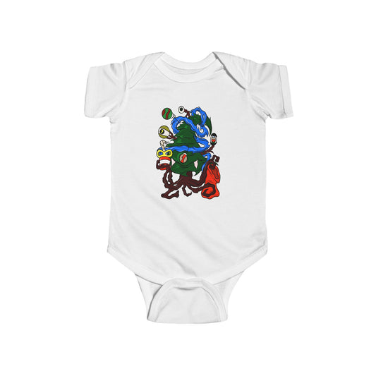 Infant Jersey Bodysuit - Christmas Tree Boss