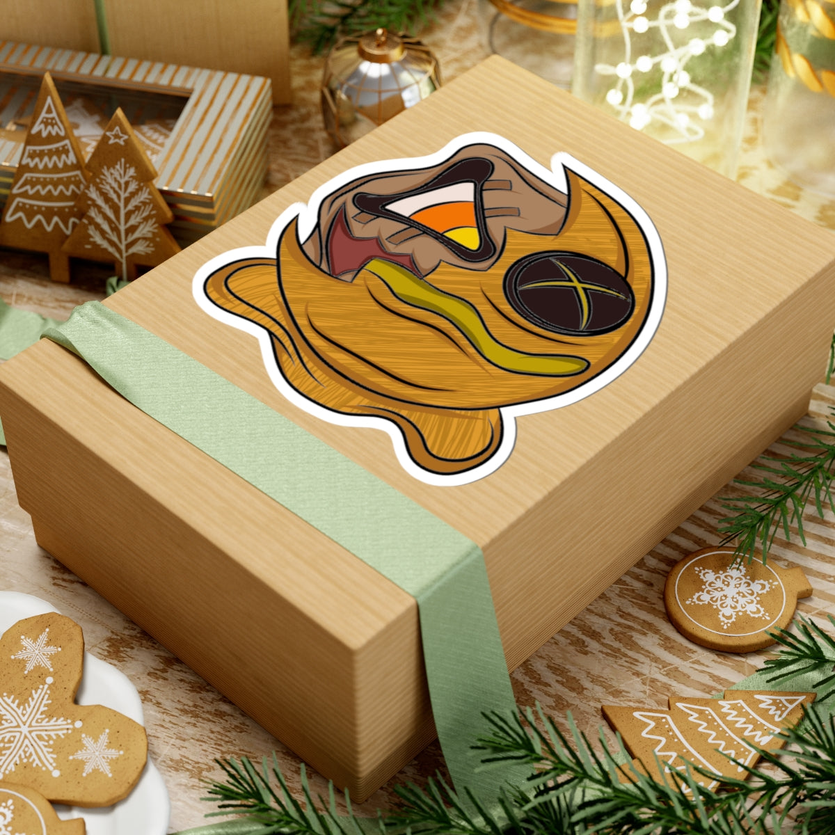 Halloween Trick or Treat Sticker