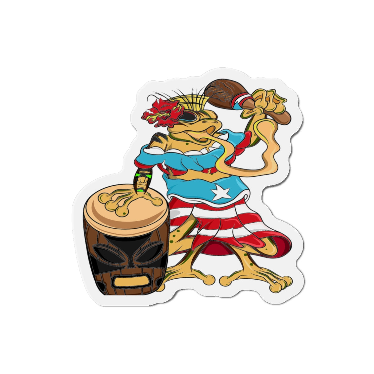 Die-Cut Magnets - Puerto Rican Isabela Coqui