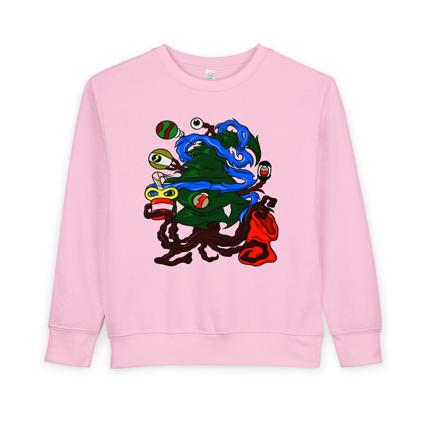 Toddler Sweatshirt - Christmas Tree Boss