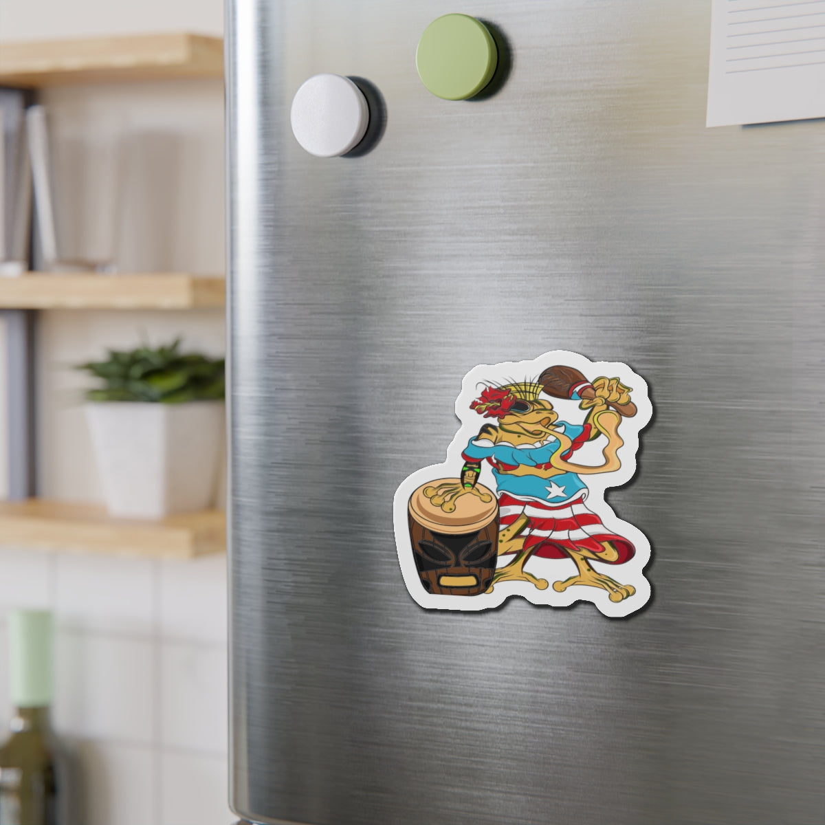 Die-Cut Magnets - Puerto Rican Isabela Coqui